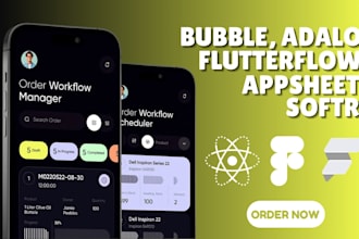 build bubble io adalo web app flutterflow glide appsheet flutterflow mobile app