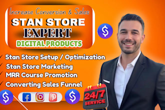 system io sales funnel, stan store marketing, stan store design, beacon ai