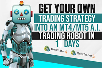 develop algorithmic trading bot, forex trading bot, mt4 mt5 forex strategy