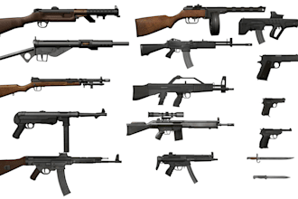 model fivem gun pack ,script ,chain and gta cars , fivem weapon , assets