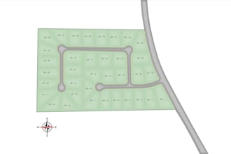render map, plot, site, master plan, land subdivision design