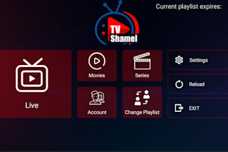 design and develop iptv app, vod app, live streaming app with payment gateway