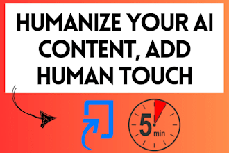 humanize your ai content and check it for plagiarism