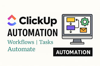 automate your workflows with clickup, clickup expert