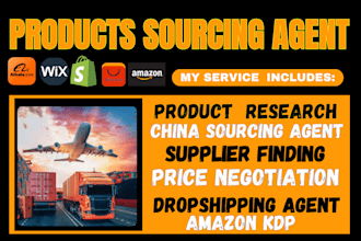 do amazon, alibaba product research china supplier sourcing dropshipping agent