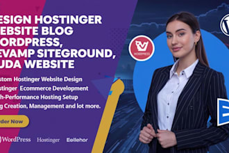 design hostinger website blog wordpress hostinger revamp siteground dud website