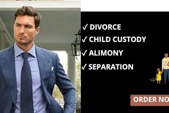 be your lawyer in civil, criminal, family, divorce and tort law disputes