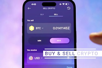 develop blockchain app, blockchain crypto wallet app, wallet fintech app