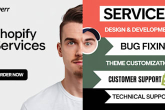 build shopify store manager customer support order fulfillment maintenance