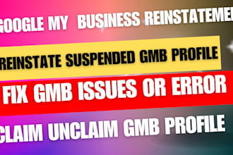 quickly fix and reinstate suspended google my business profile