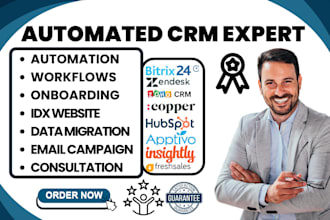 setup zendesk zoho apptivo insightly freshsales copper crm workflow automation