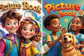 draw whimsical children picture book illustration children picture book