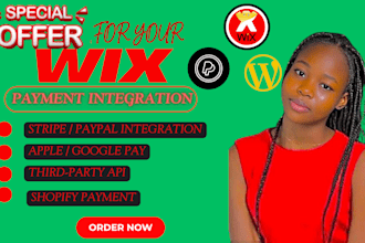 wix landing page integrate wix payment gateways paypal stripe with salesfunnel