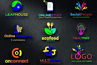 do unique shoplift online store website business shop retail logo design