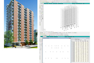 do analysis of steel and concrete by staad pro quickly