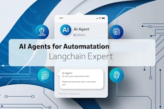 build ai agents for workflow automation, chatbots, nlp, langchain