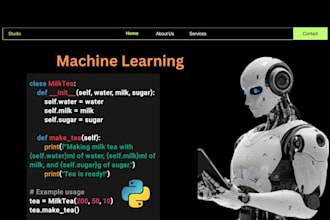 develop custom ml and deep learning models in python for your project