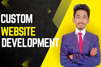 build your website or web app python django javascript HTML CSS bootstrap