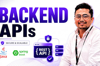 build secure and scalable backend apis with java spring boot