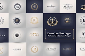 design modern minimalistic logo for attorneys, law firms, legal offices, lawyers