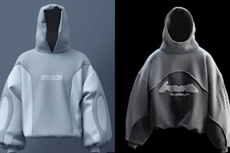 create realistic 3d clothing for fashion design, clo 3d, 3d animation, garment