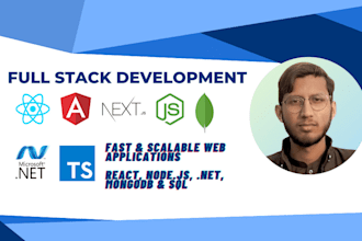 build fullstack apps with reactjs next js dotnet core mvc mern stack node js