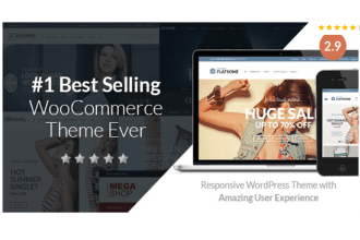 install and customize flatsome woocommerce theme
