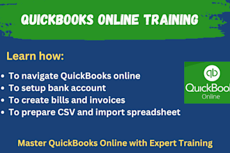 train you how to use quickbooks online