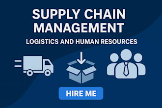 do supply chain management, logistics and human resources