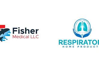 do unique clinic home care medical logo design