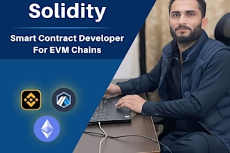 be blockchain develper for dapp and defi
