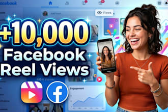 increase your 10,000 facebook reels views