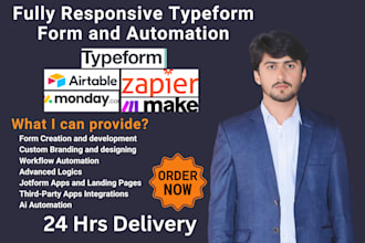 create responsive forms and quizzes on typeform