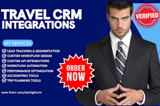 setup travel crm travelmax tourcms clientbase rezdy traveljoy amadeus salesmate