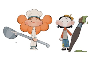 draw illustration for childrens book