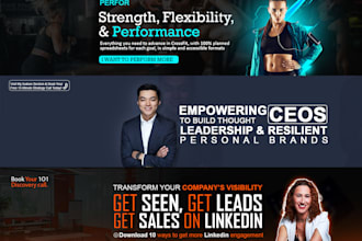 optimize or revamp linkedin profile and business page