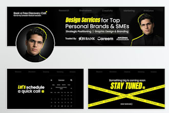 do linkedin profile optimization and banner design for career growth