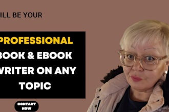 ghostwrite 30k words ebook ghost book writer ebook writer kindle ebook creator