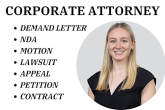 conduct legal research, case briefs, business law, agreements, contract, motions