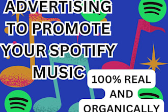 create and run advertising to promote your spotify music