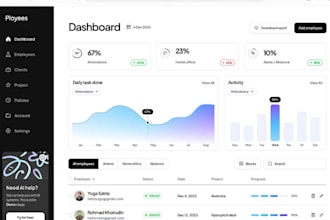 design admin dashboard, web app, crm, admin panel UI UX design software UI API
