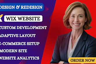 build wix website,wix studio, wix velo code,wix landing page design,wix custom