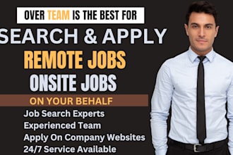 search and apply for remote and onsite jobs and find your best job
