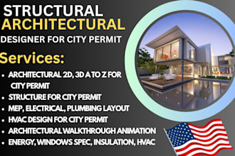 sign, stamp, seal and review your USA architectural plan as a licensed architect