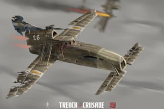 draw fantasy tank, airplane, dark horror weapon, vehicle