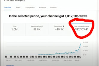 organic youtube video channel promotion to get organic 1 million usa views