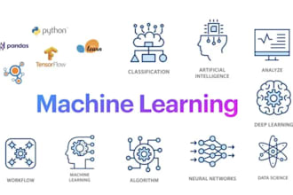 ai, machine learning and deep learning tasks with python