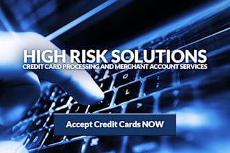 set up high risk payment gateway, merchant account,2d, 3d, payment processor