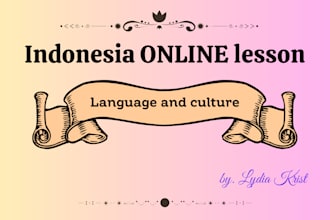 teach you bahasa indonesia