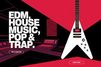 be your ghost producer and music producer for edm country rock soul future bass